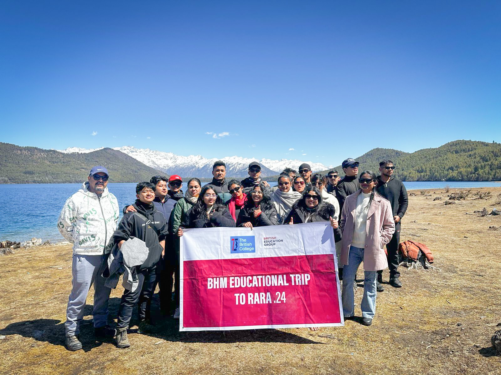 BHM Students Enjoy 8-Day Tour of Rara Lake