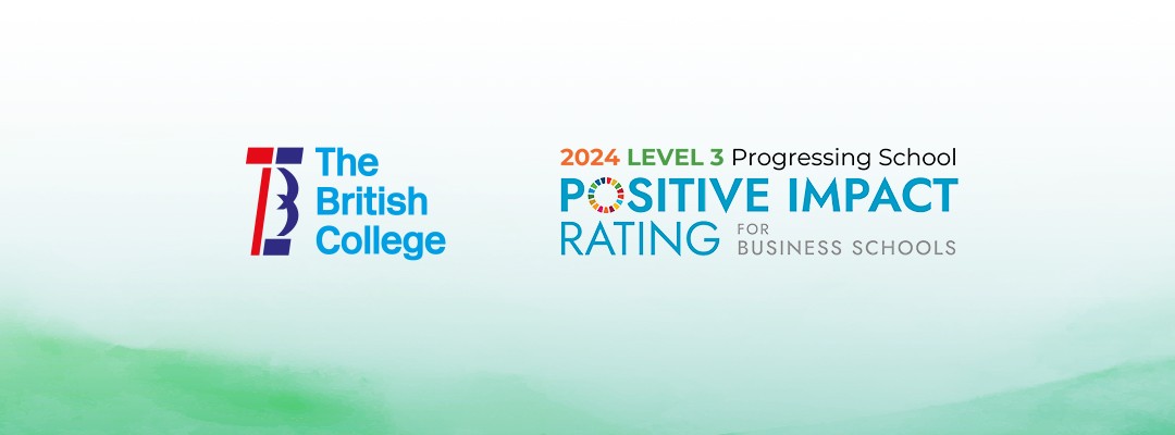 The British College Makes History in the Positive Impact Rating League