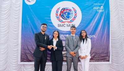 Igniting Diplomacy: MUN Conference Begins with Inspirational Opening Ceremony