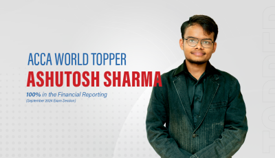 British Professional College Student Ashutosh Sharma Achieves World Top Rank in ACCA Examinations