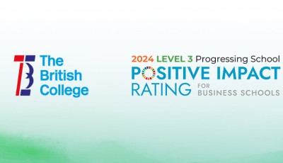 The British College Makes History in the Positive Impact Rating League