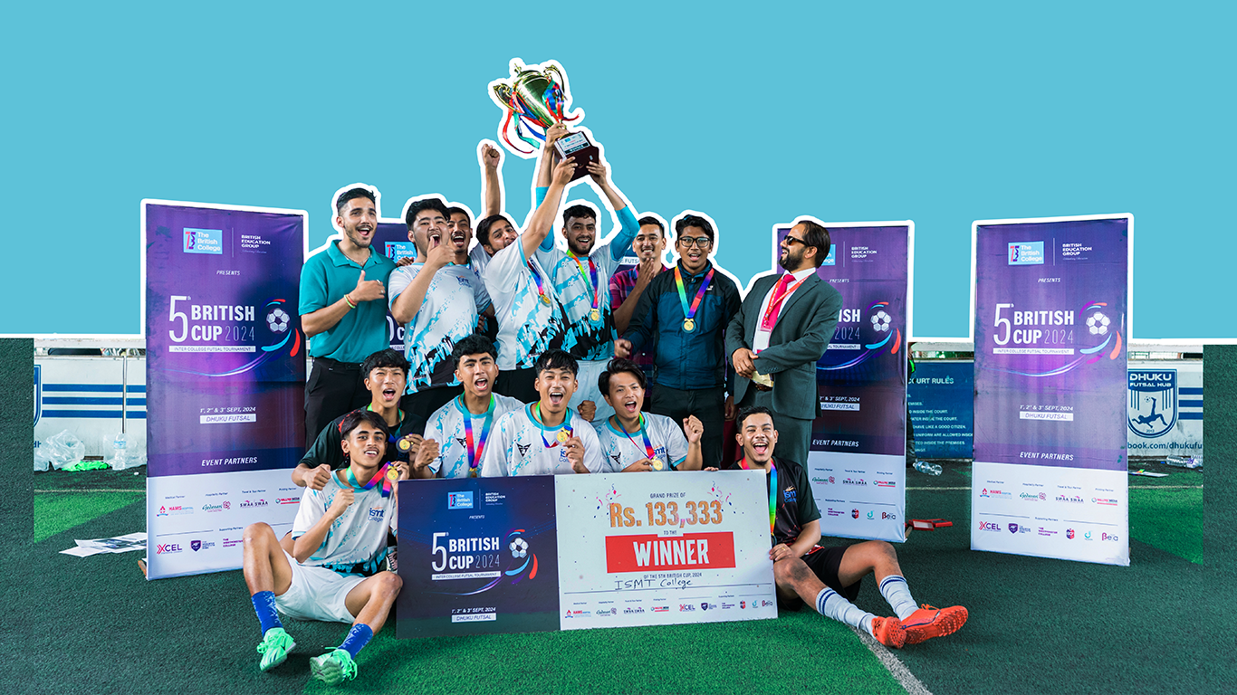 ISMT College wins 5th British Cup 2024 Inter College Futsal Tournament